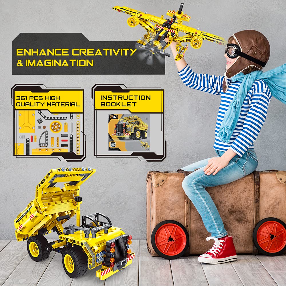 Little Mechanic 2 in 1 Learning Construction Set