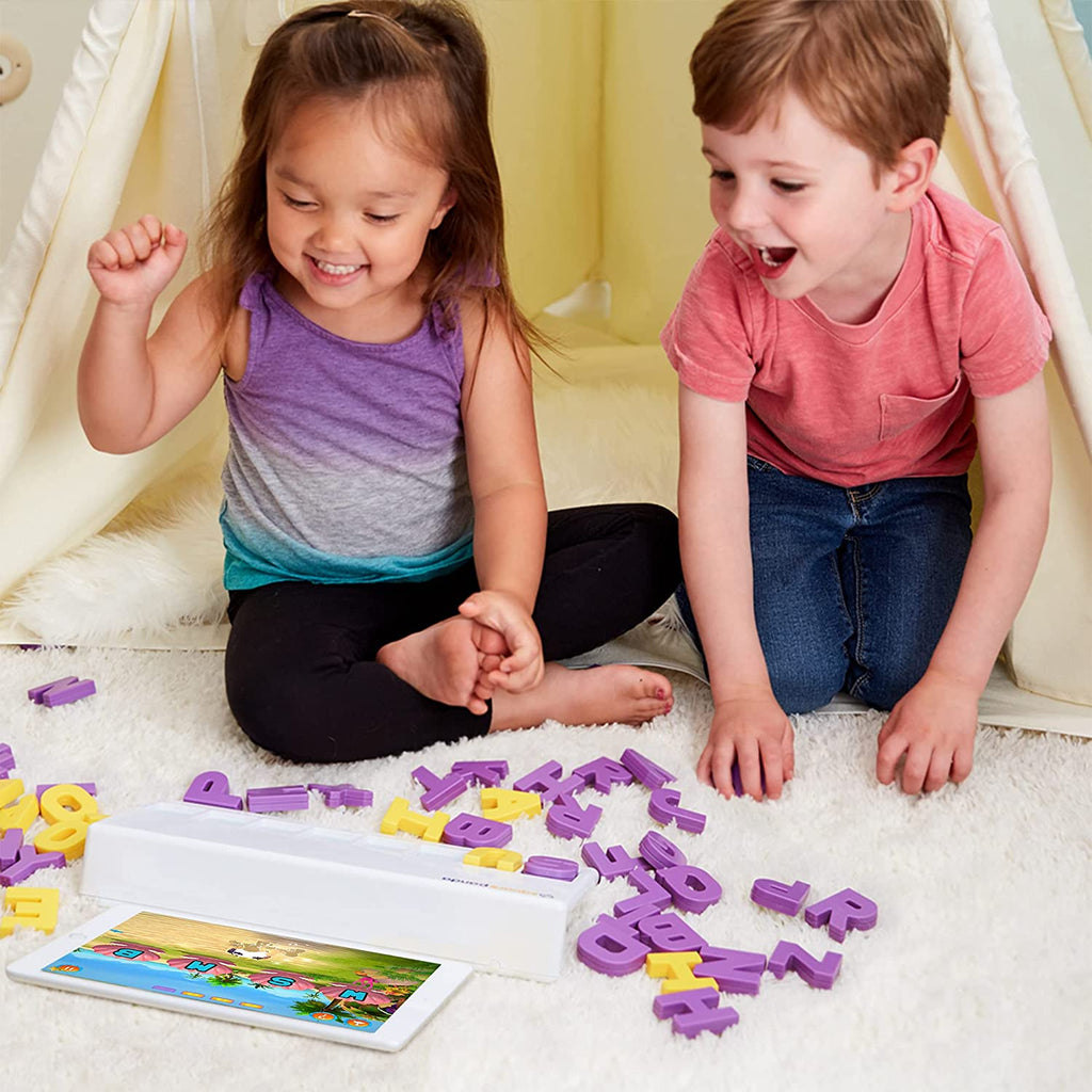 Letter Tiles Stack and Learn