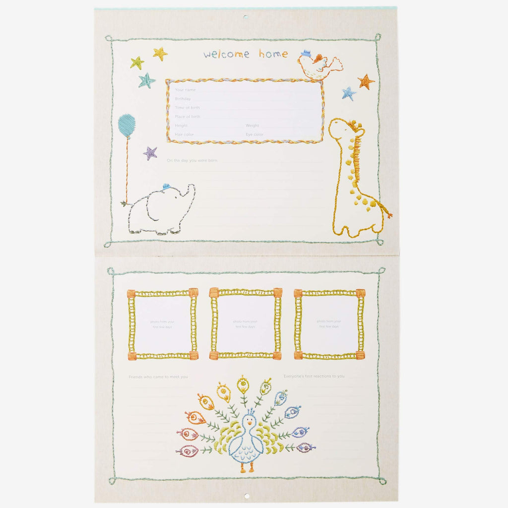 My First Year Calendar with Milestone Stickers