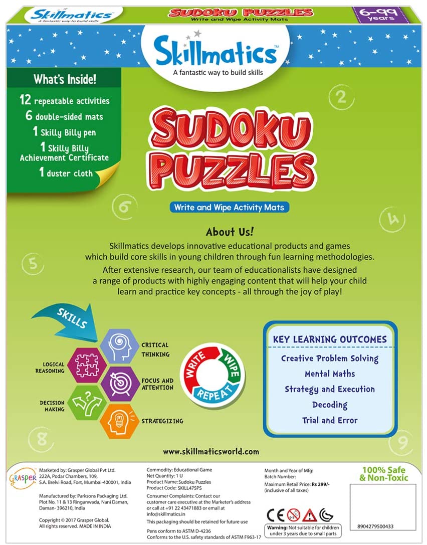 The Foundational STEM Sudoku Masters
