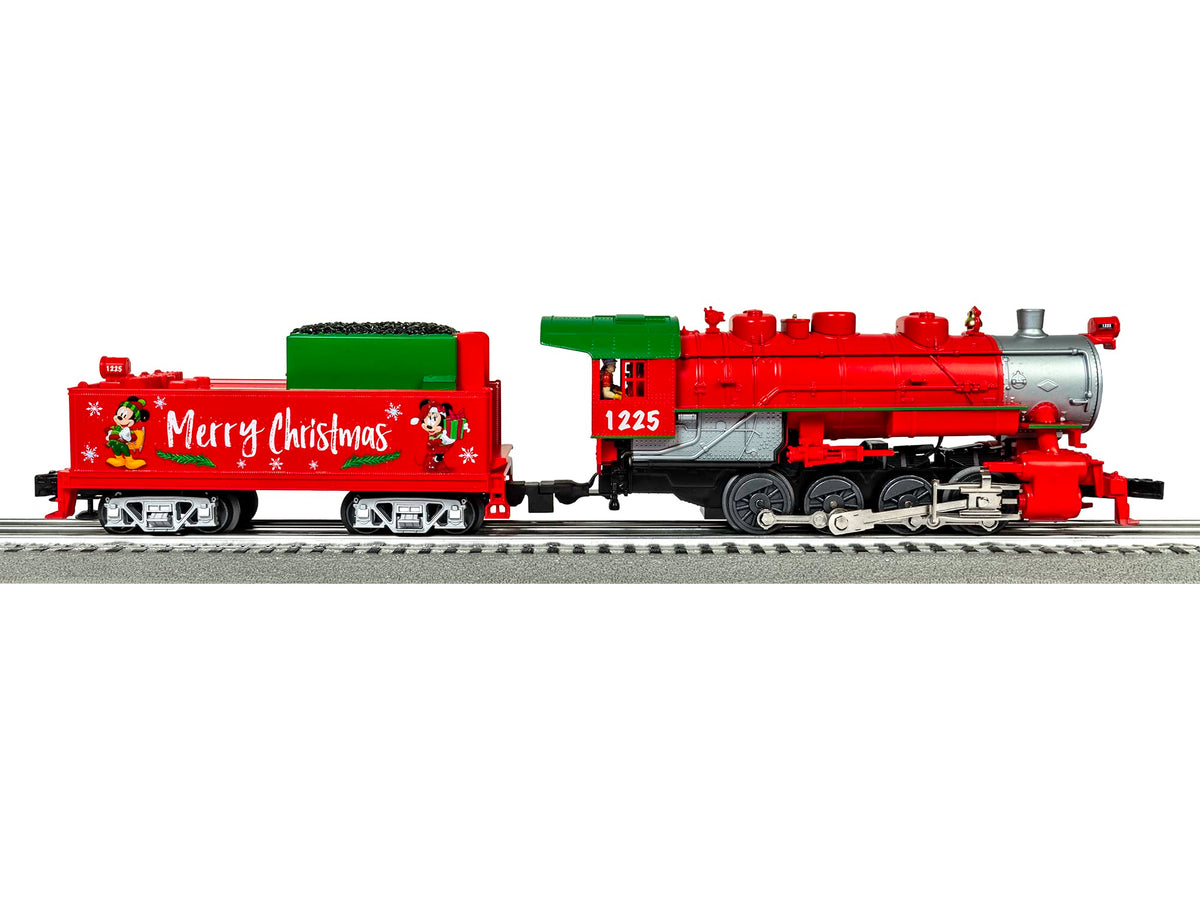 Festive Disney Christmas Train Set with Remote & Bluetooth