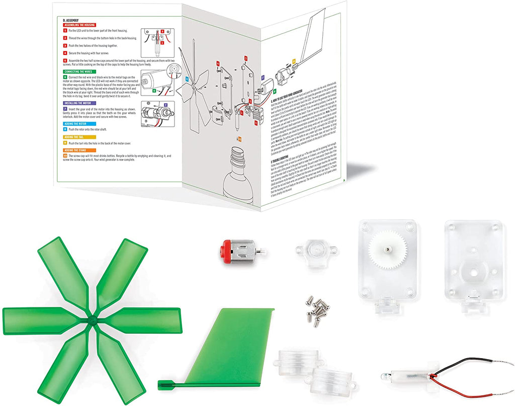 Wind Power Green STEM Generator