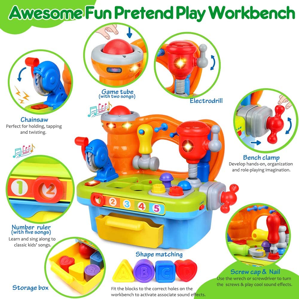 Eternbench Maximum Fun & Learning STEM Toddler Station