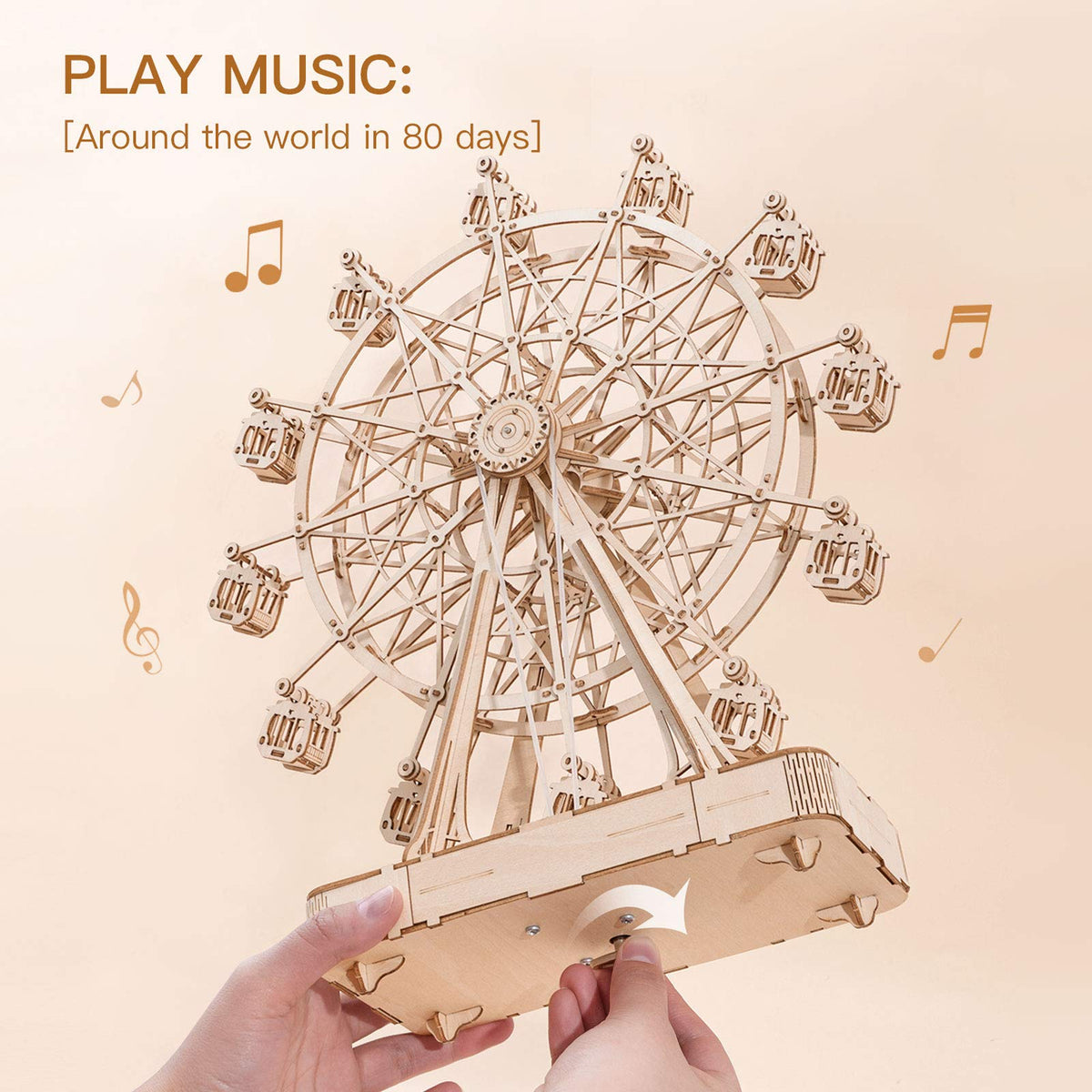 3D Musical Ferris Wheel Puzzle