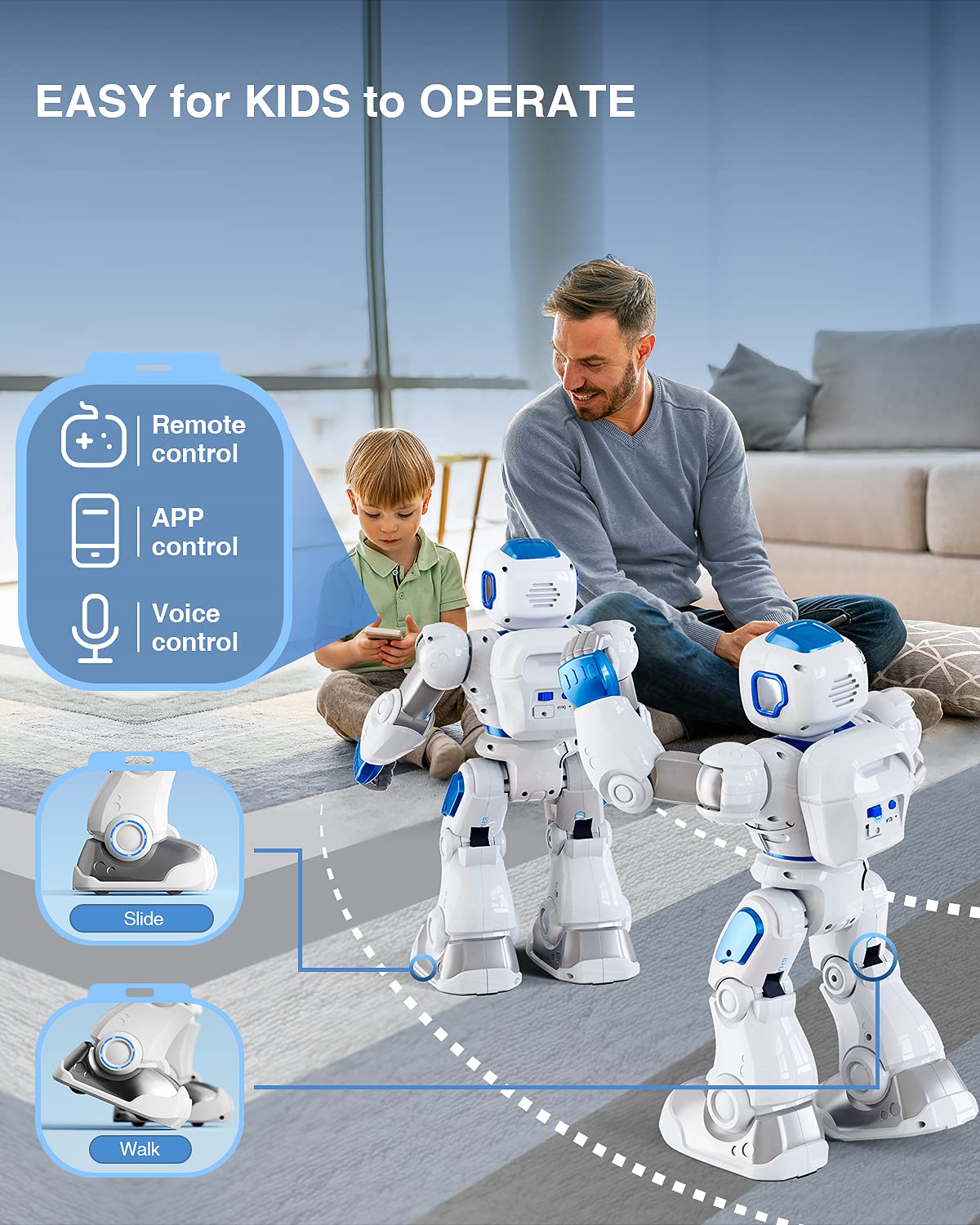 Interactive RC Dancing Robot