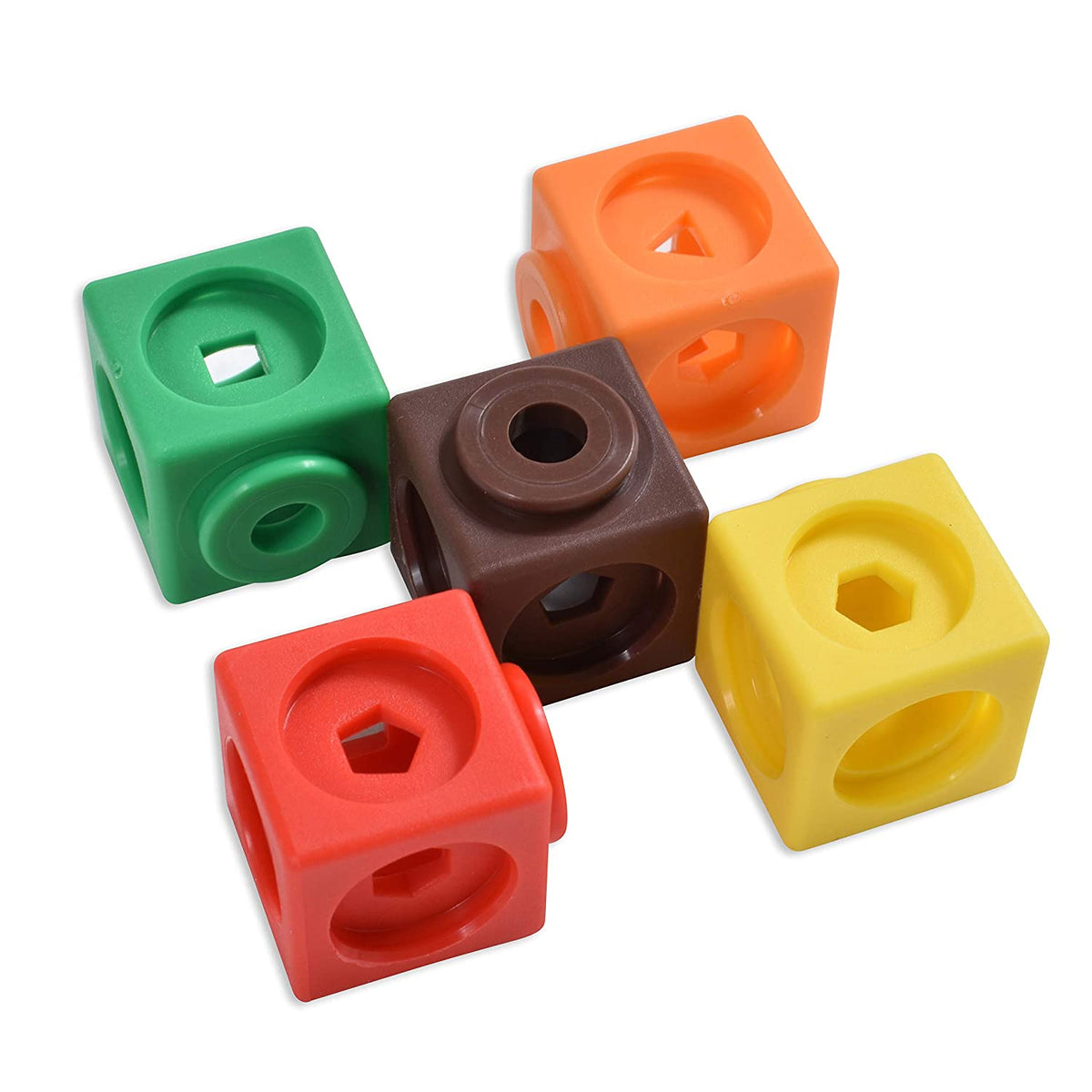 Shapes and Colors Mathematical Towers
