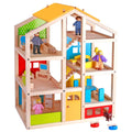 My Wooden Dollhouse Family Set