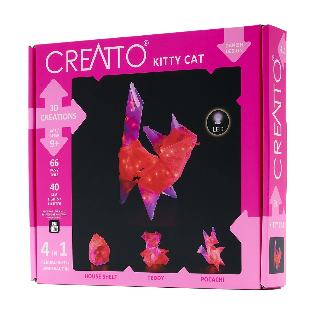 3D Kitty Puzzle