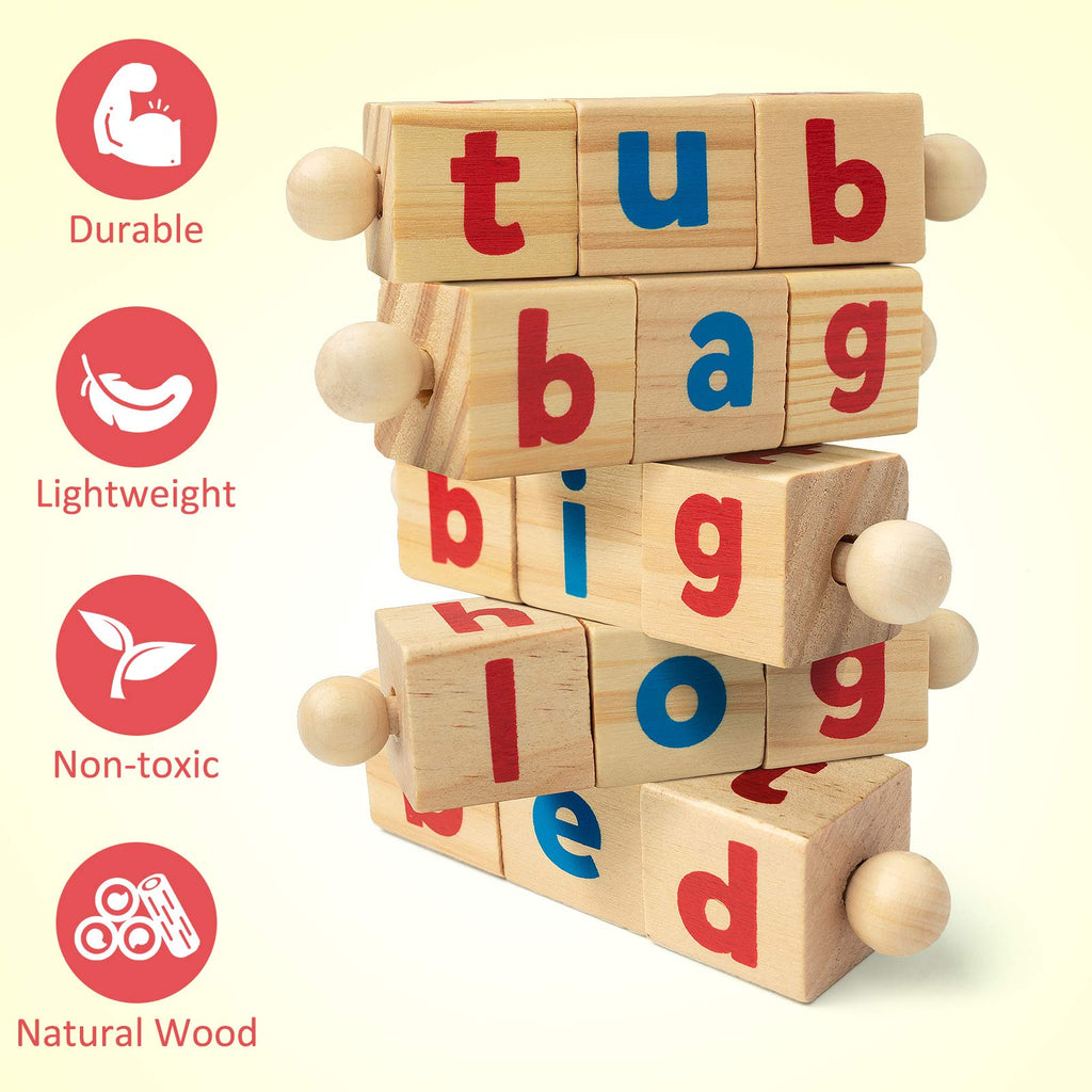 Wooden Reading & Spelling Game
