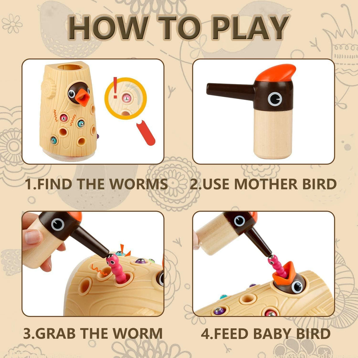 Fine Motor Skill Preschool Magnetic Toy