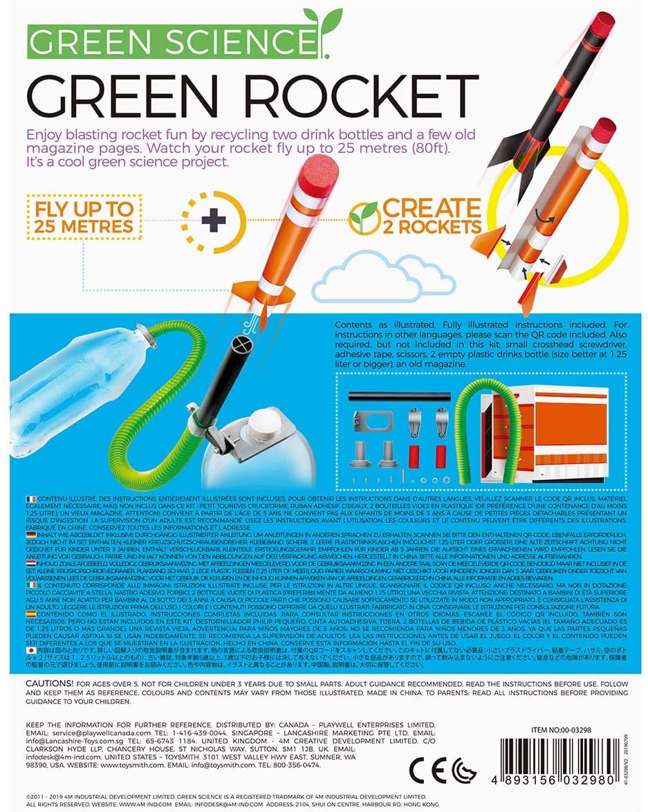 Recycled Launcher STEM Booster