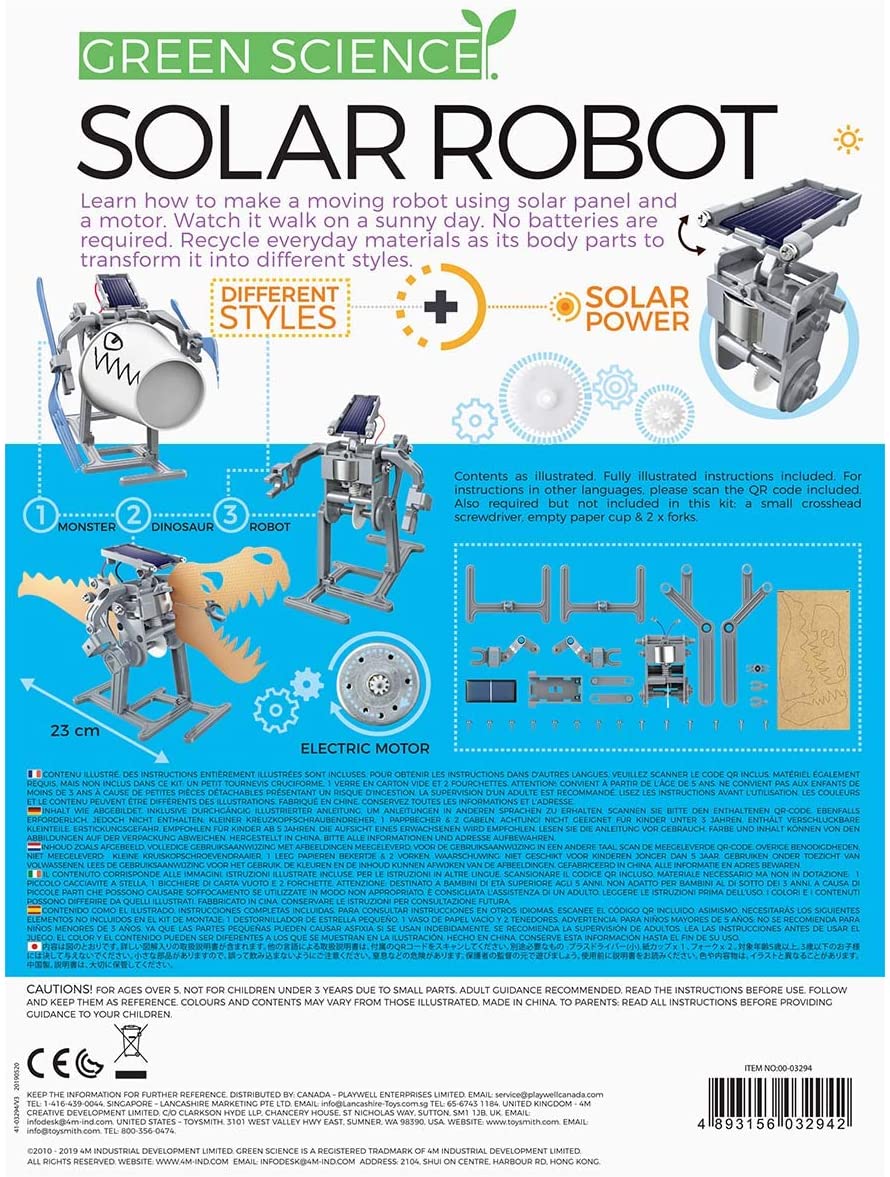 Environmentally Friendly Solar-Powered Mech