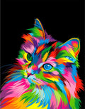 DIY Kitty Numbers Paint