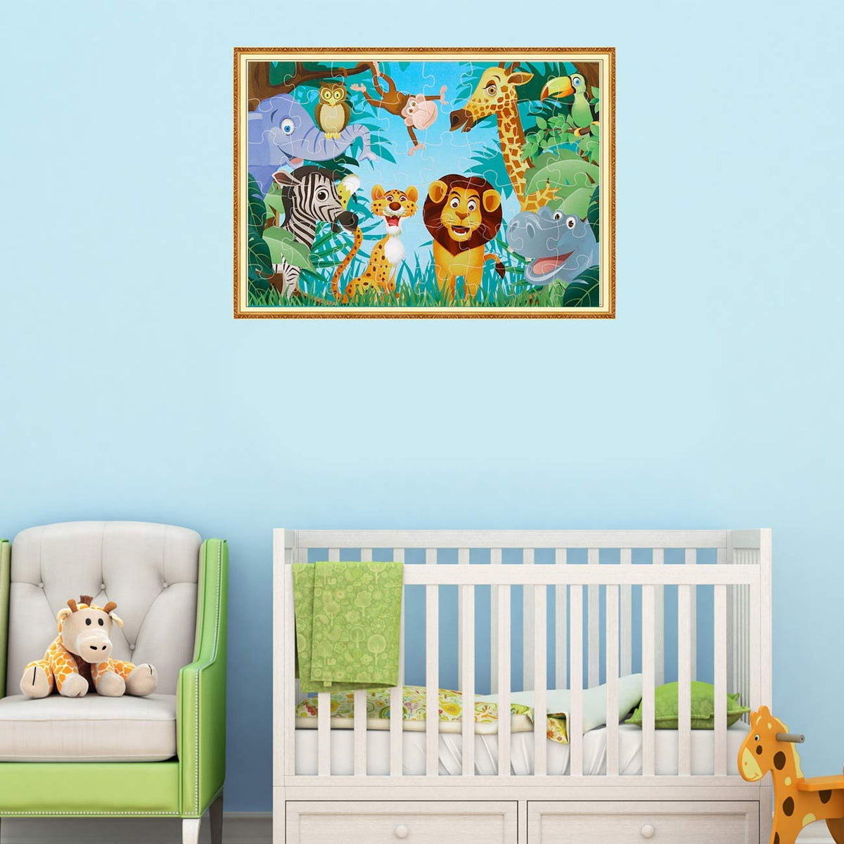 Educational Animal Kingdom Jigsaw Puzzle