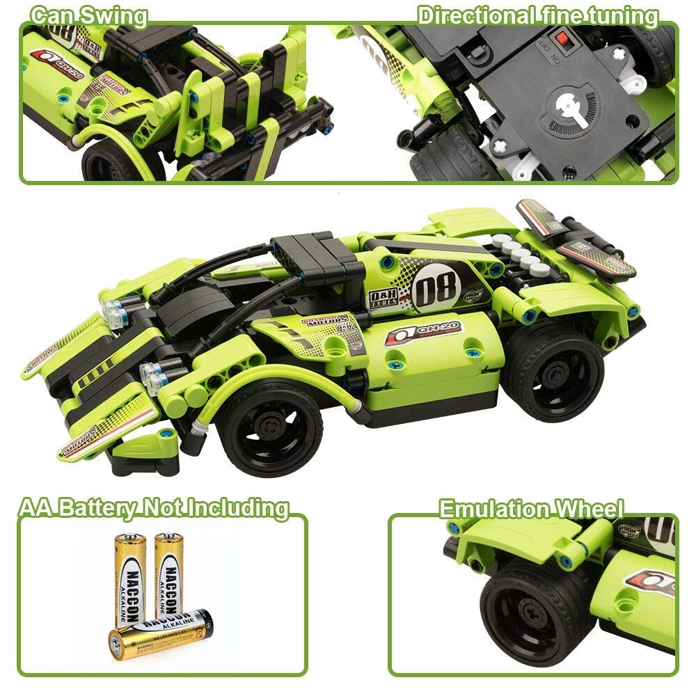 2-in-1 Build & Race Car