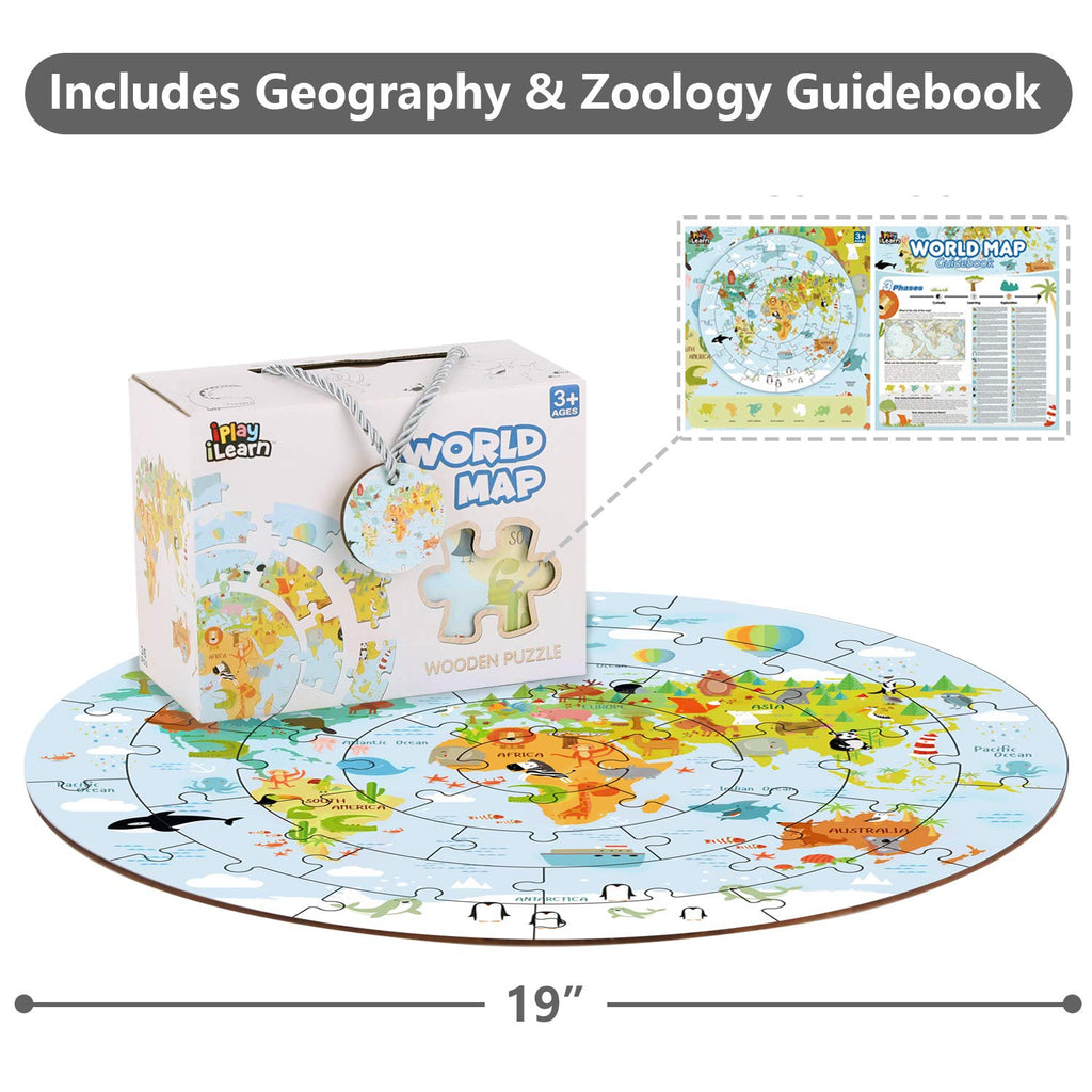 World Map Floor Puzzle