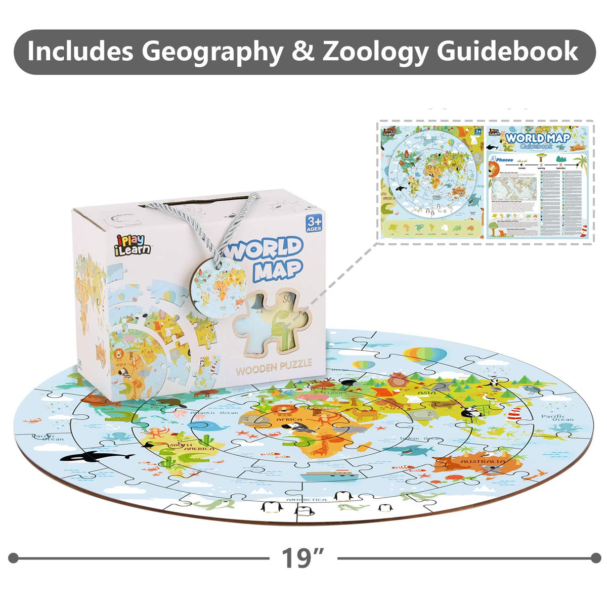 World Map Floor Puzzle