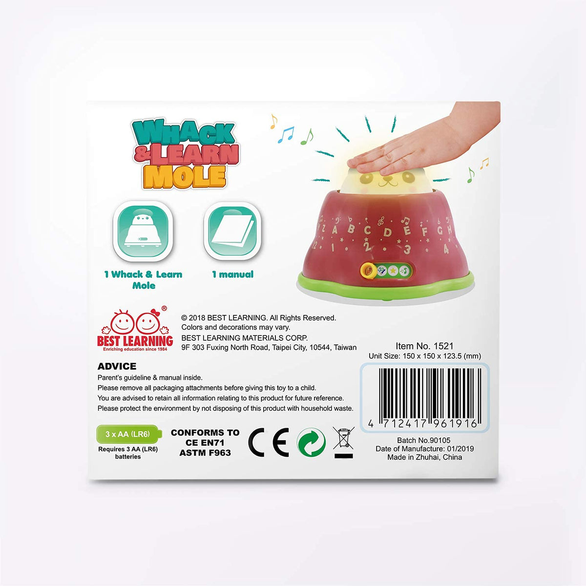 Interactive Light-Up Whack & Mole