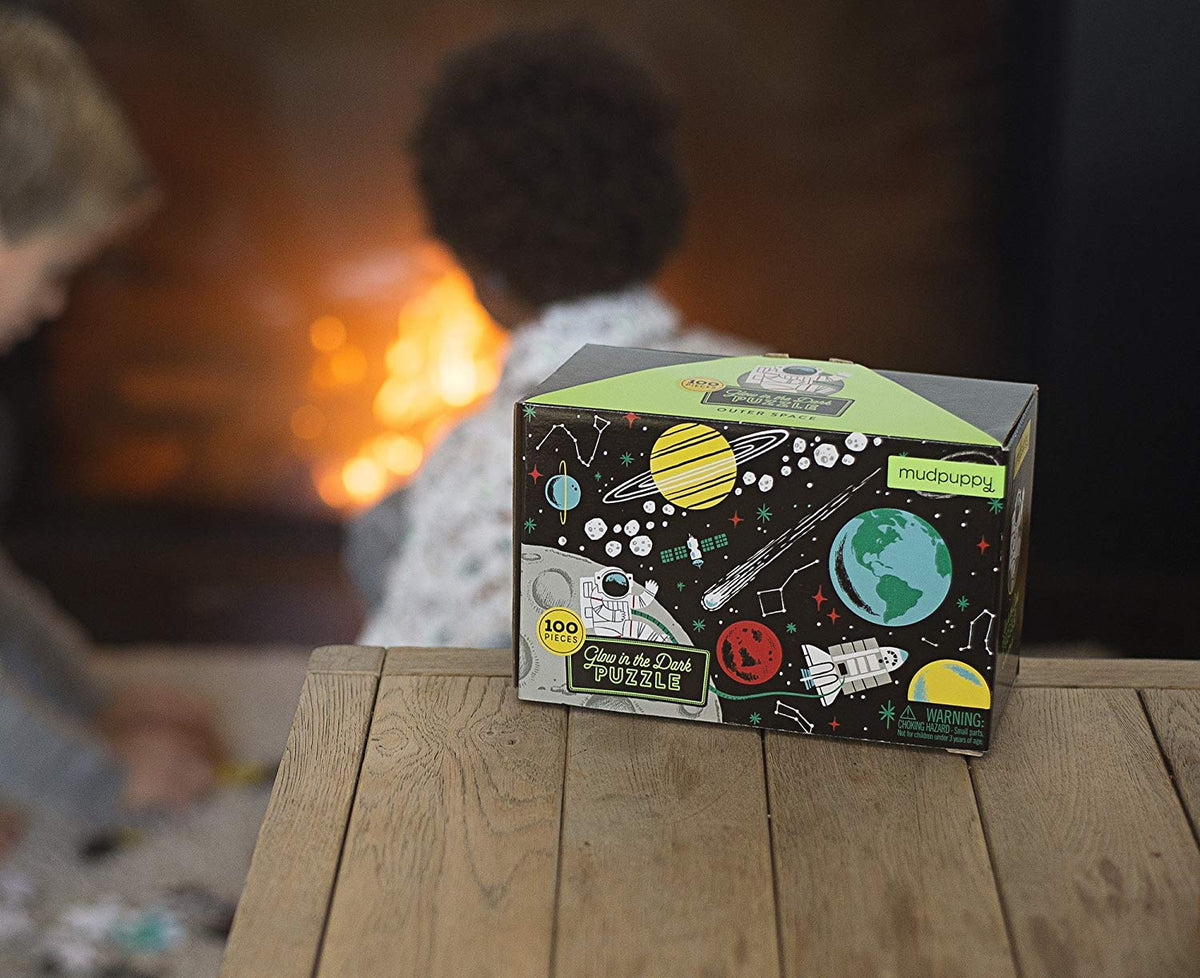 Glow-in-the-Dark Space Explorer Puzzle