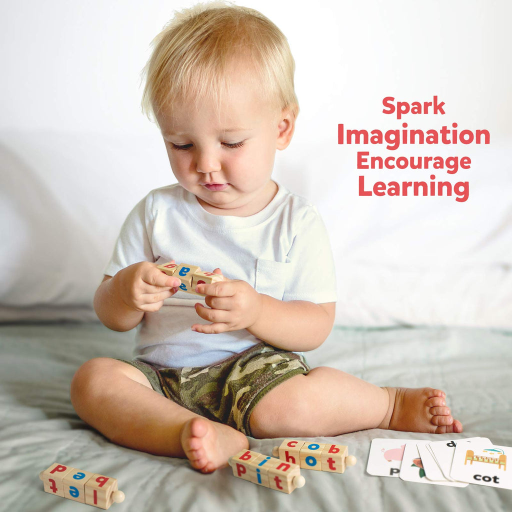 Wooden Reading & Spelling Game