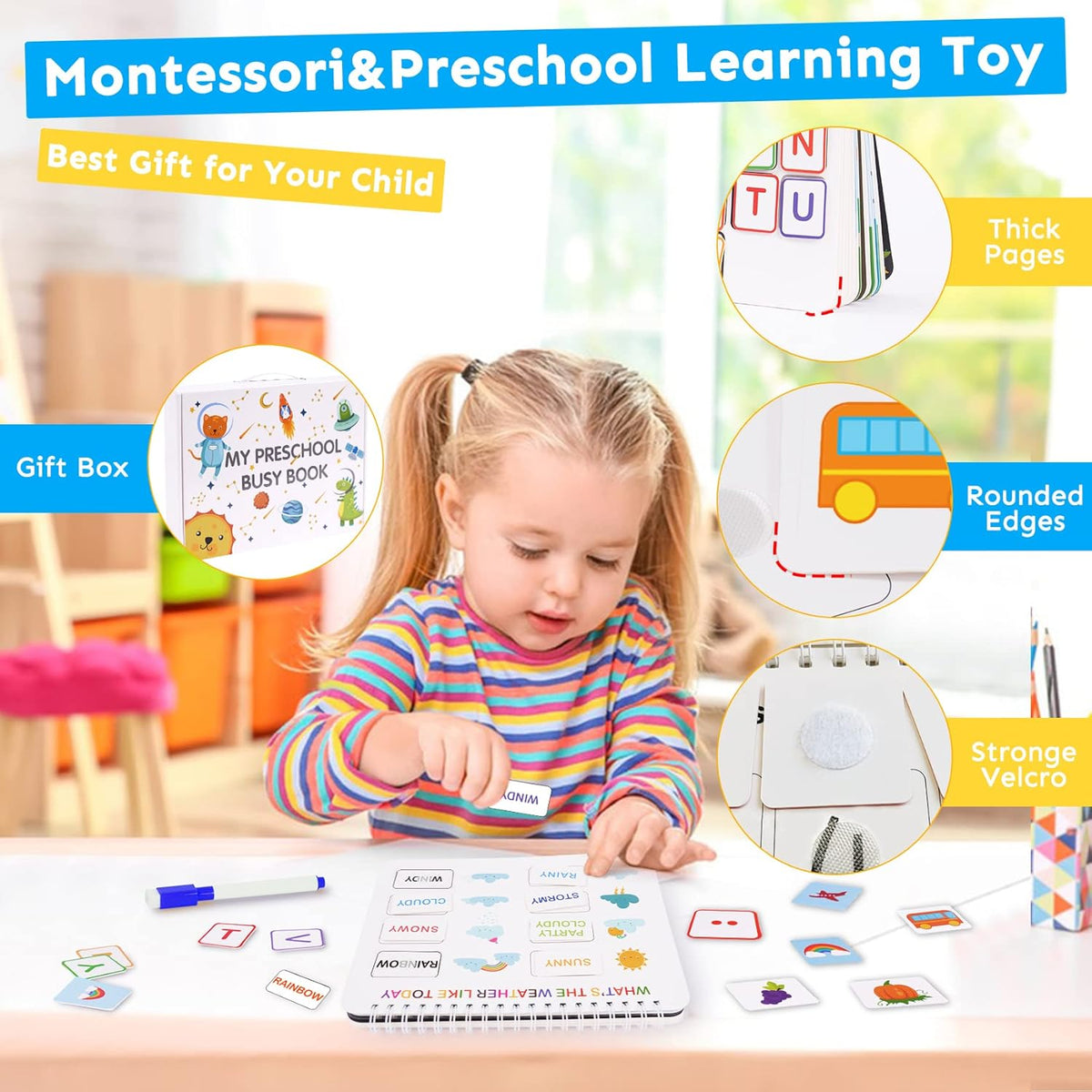 Preschool Montessori Color Learning Binder