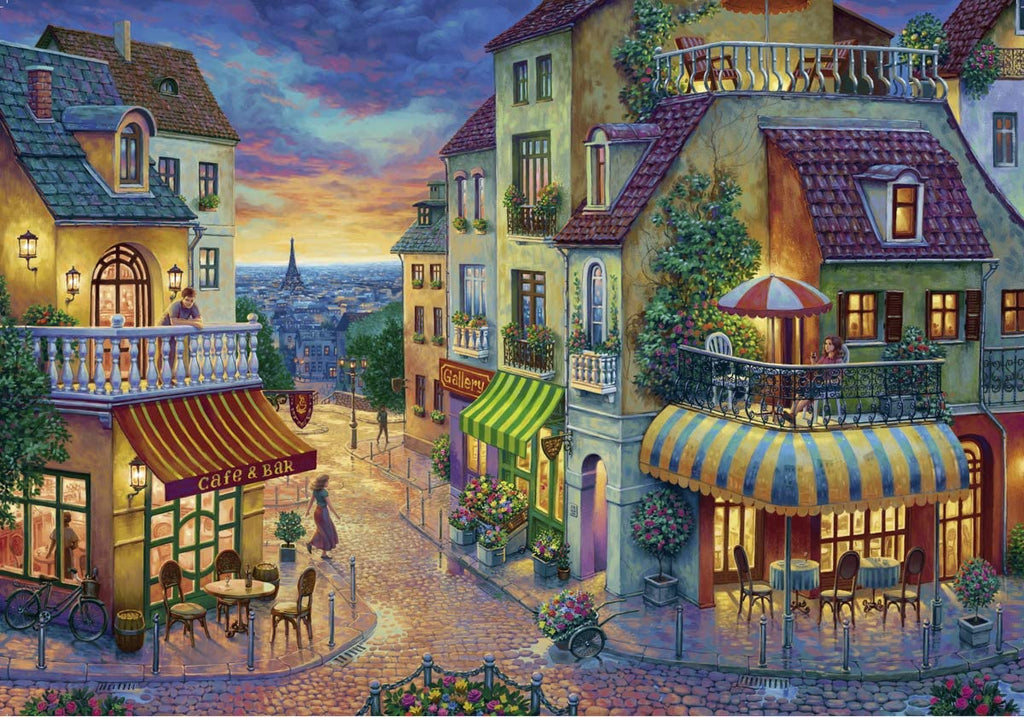 A French Town 3D Puzzle