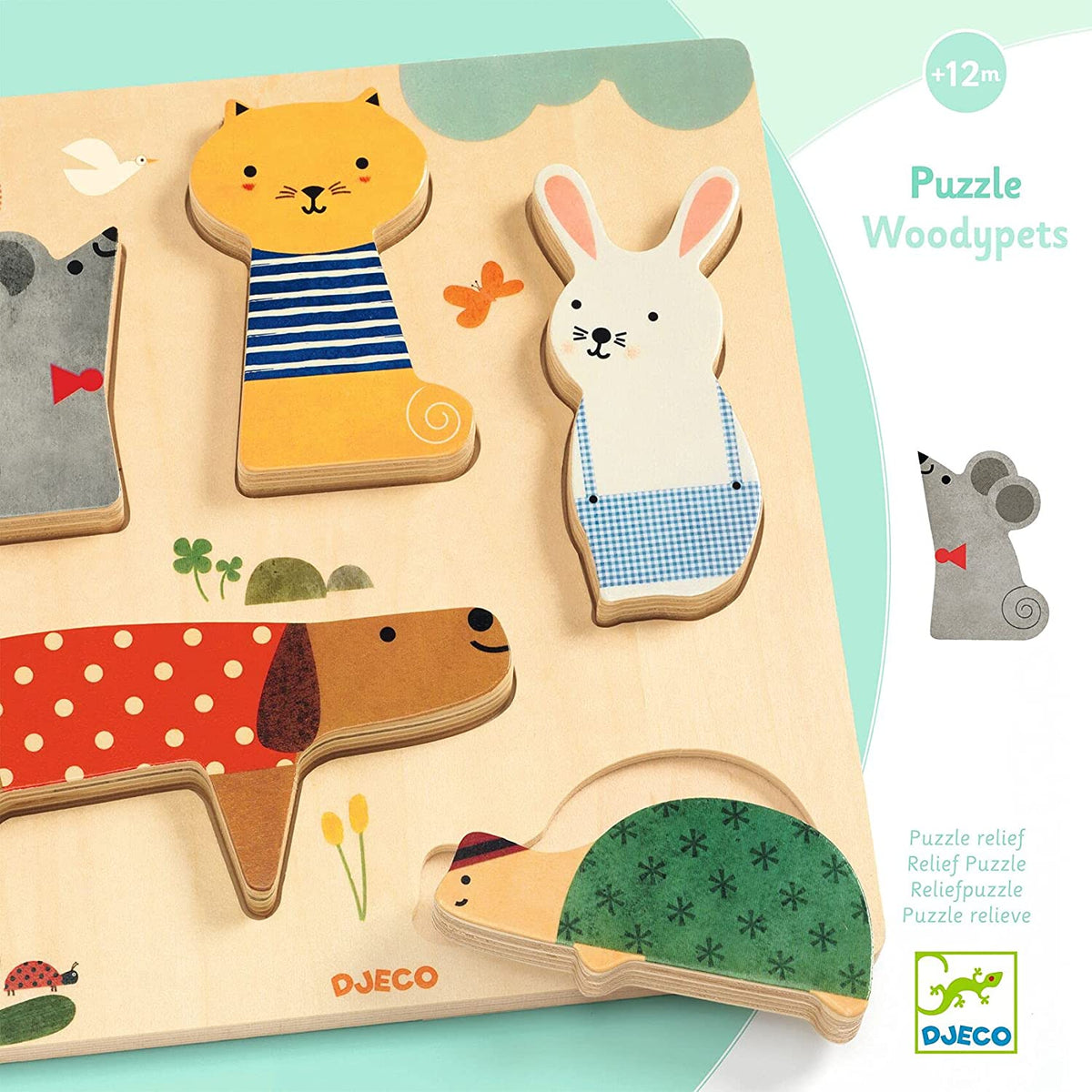 Adorable Animals Puzzle Board