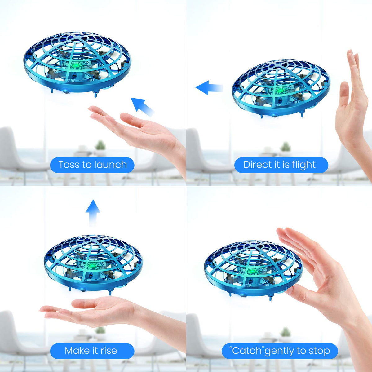 Motion Sensor Helicopter Drone
