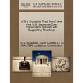 U S V. Equitable Trust Co of New York U.S. Supreme Court Transcript of Record with Supporting Pleadings