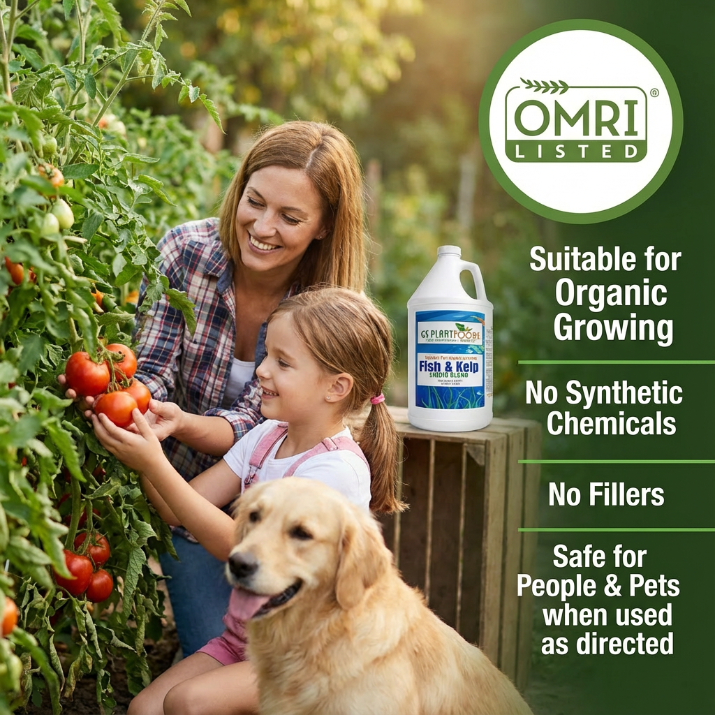 Fish and Kelp Fertilizer Organic Liquid Blend