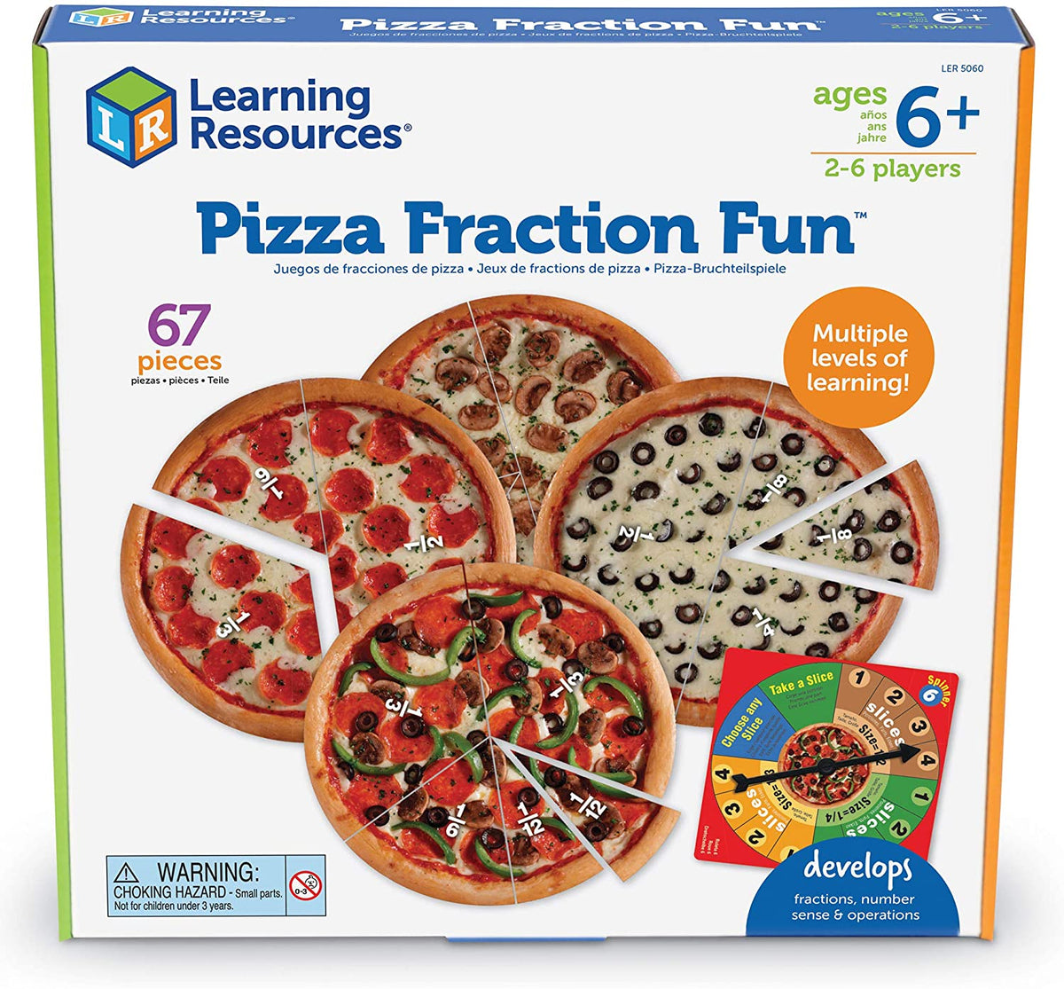 Fraction Slices at the Math Pizzeria
