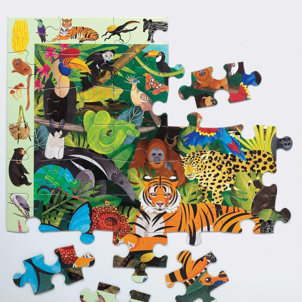 Montessori Search and Find Rainforest Puzzle