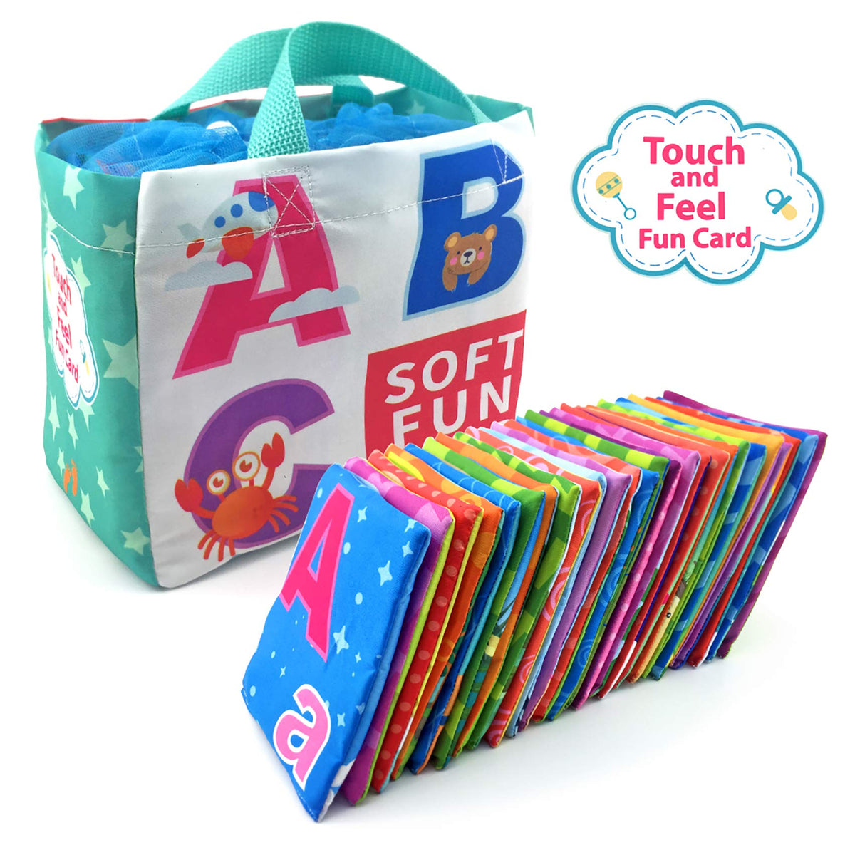 Alphabet Learning Cloth Cards