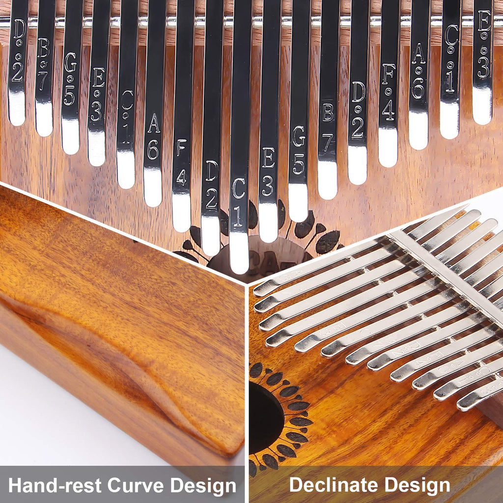 Kids Portable Mbira Finger Piano Kalimba