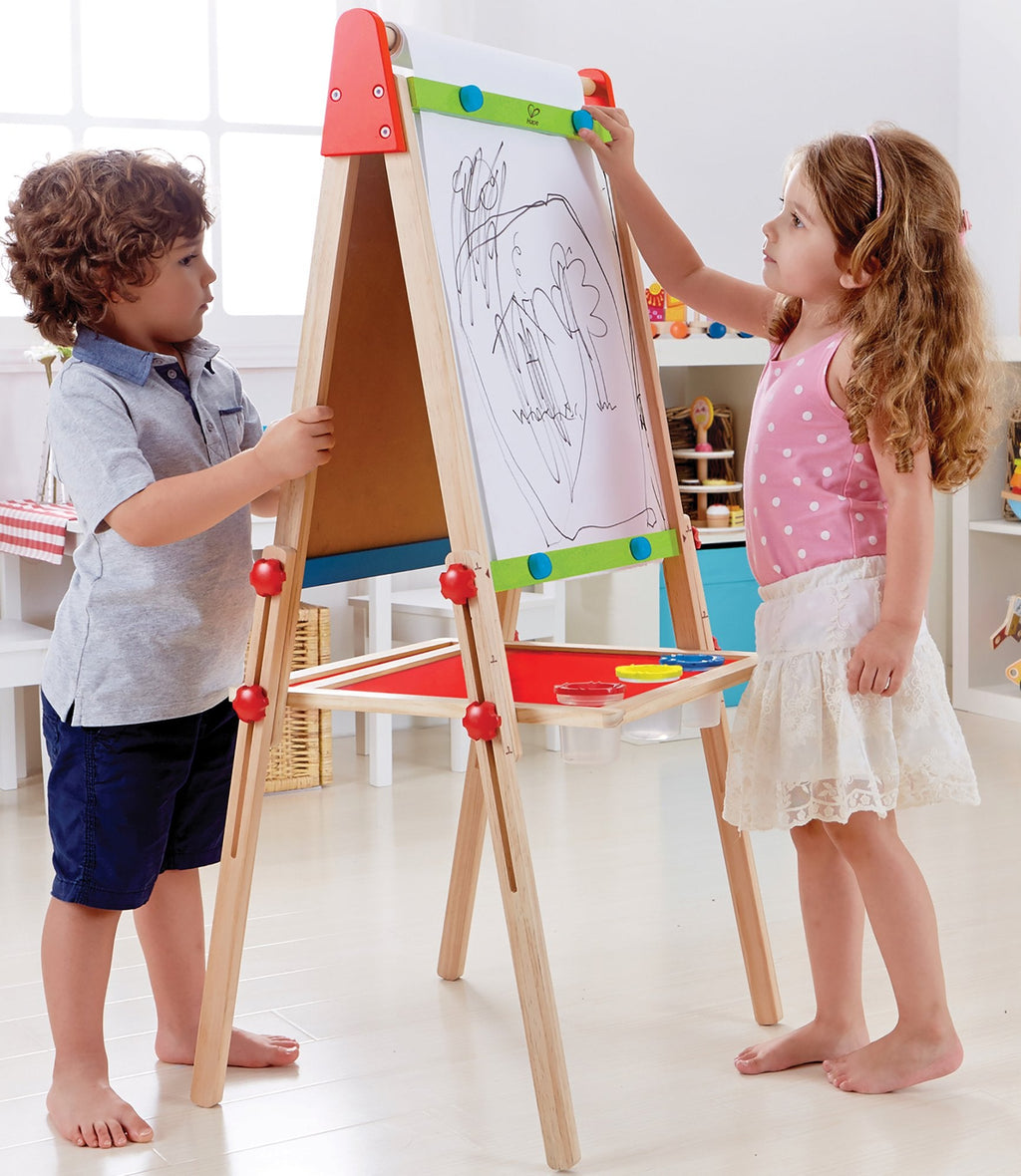 All-in-One Wooden Art Easel