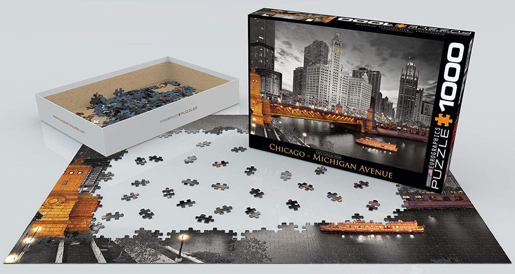 Urban Noir City Puzzle