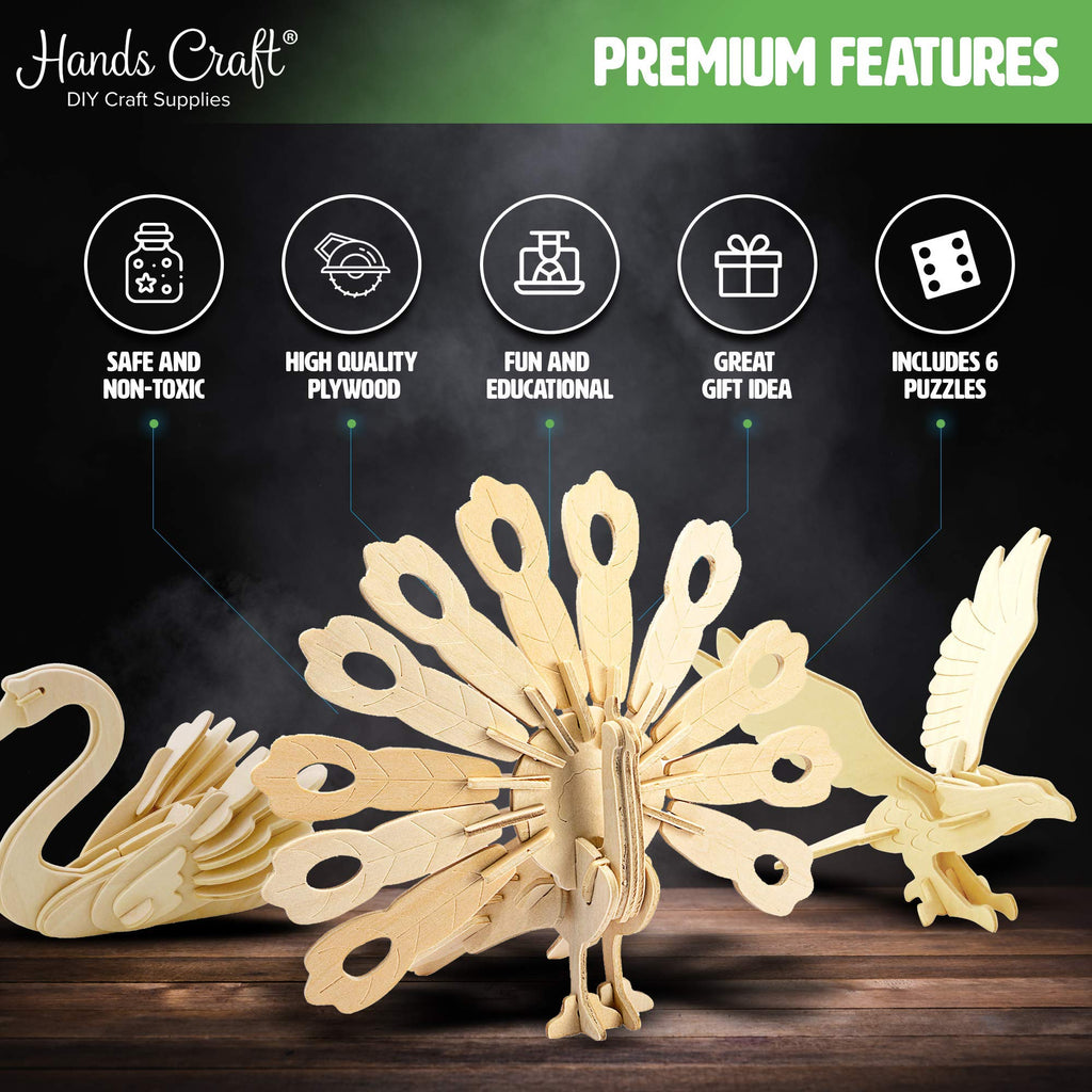 3D Bird Puzzle