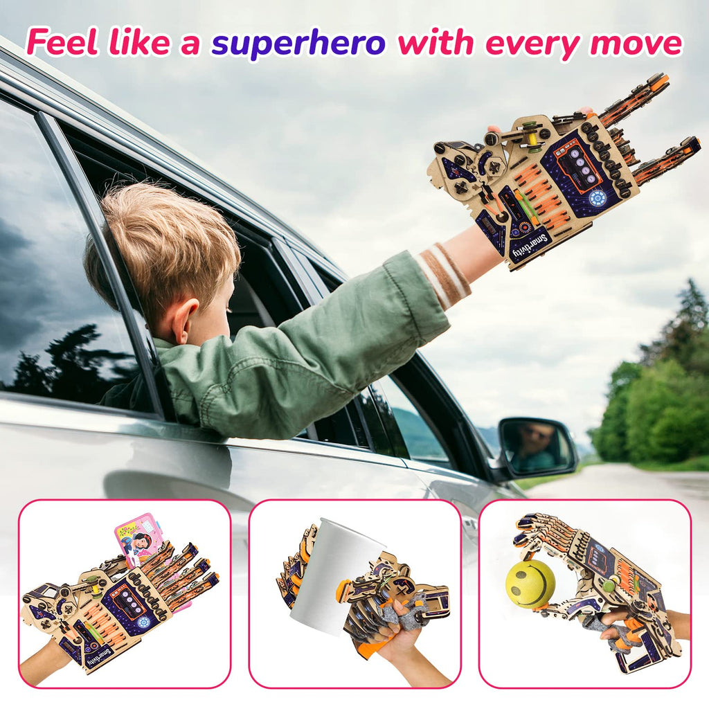 DIY Robotic Mechanical Hand: Fun STEM Learning for Kids 8-14
