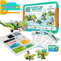 Coding Robot Master: 200+ Fun Educational Bots in 1 App-Controlled Kit with 47 Video Lessons