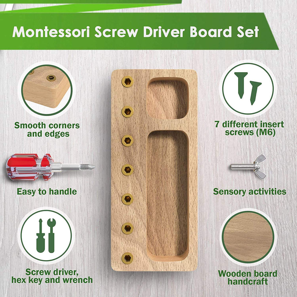 Montessori Screw Driver Set