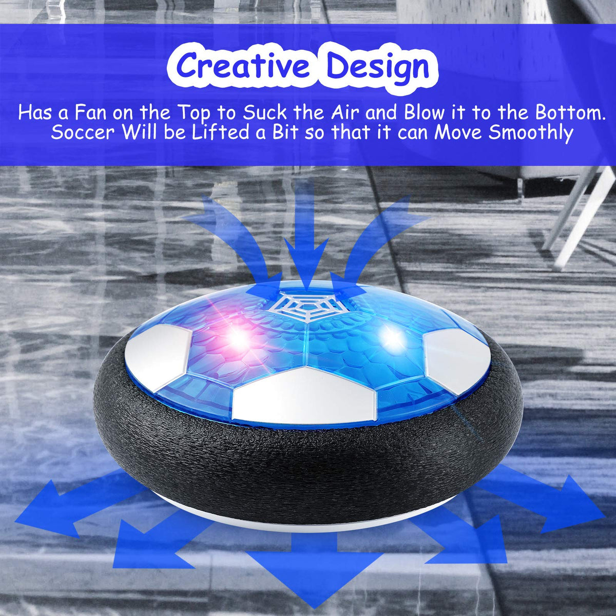 Floating Electronic Soccer Set