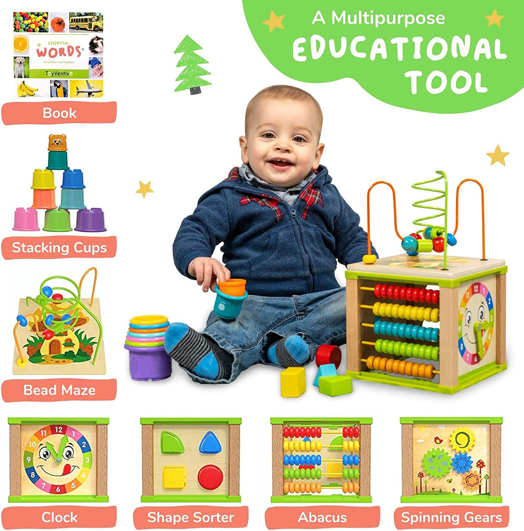 Toddlers STEM Activity Cube