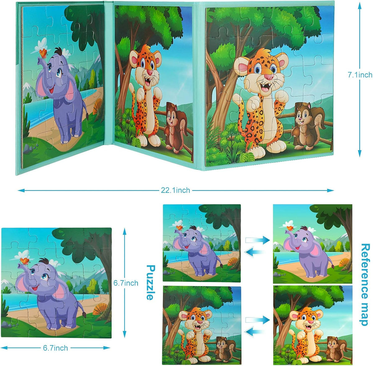 Beautiful Magnetic Puzzle