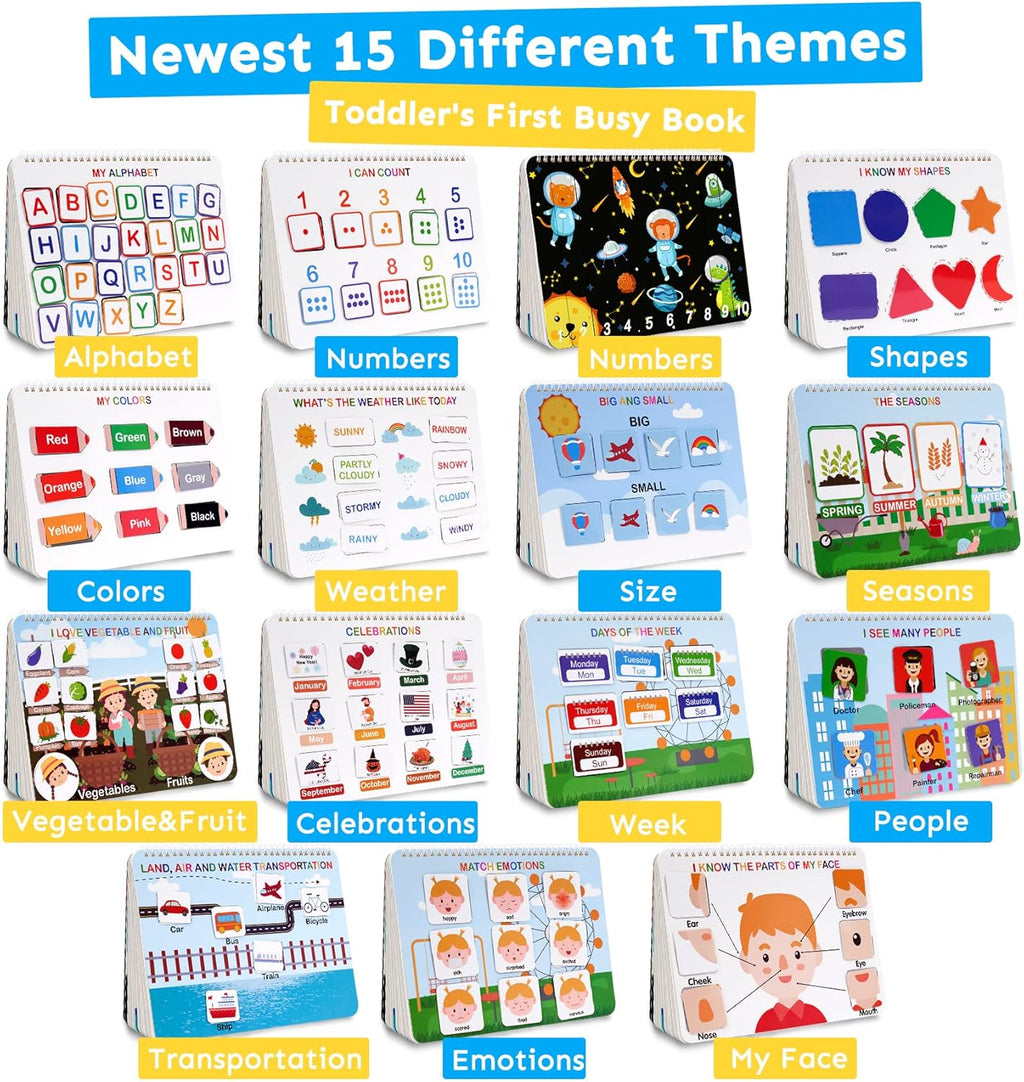 Preschool Montessori Color Learning Binder