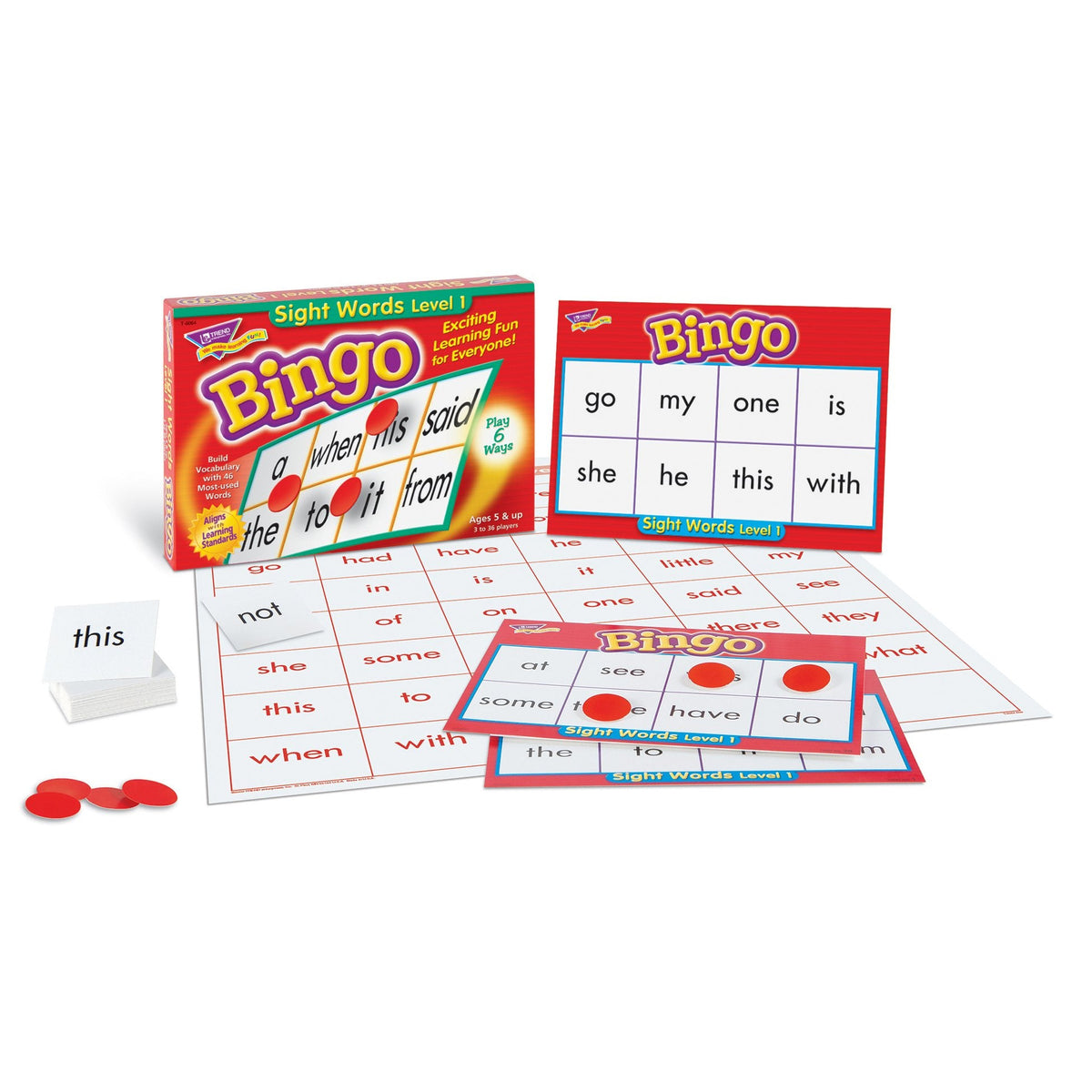 Sight Words Bingo