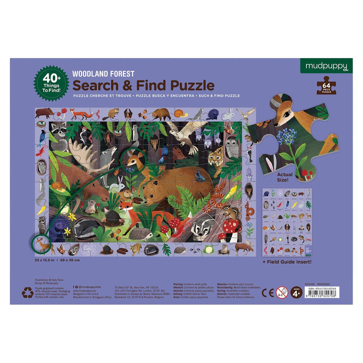 Woodland Search And Find Picturesque Puzzle