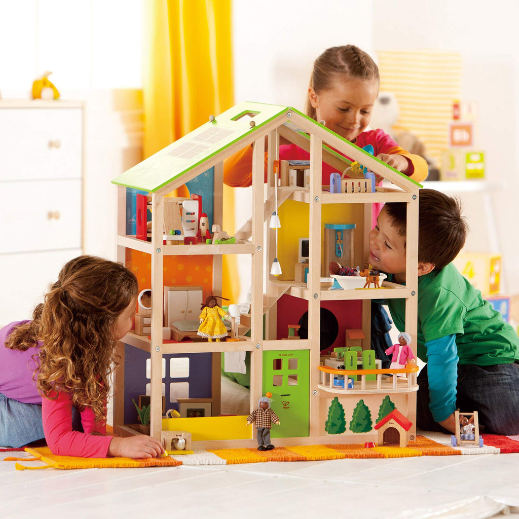 STEM Wooden Role Play Dollhouse