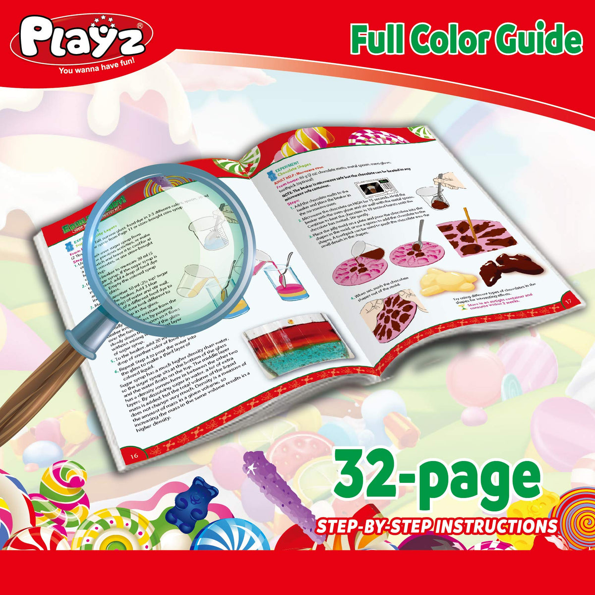 Candy Food Chemistry Kit