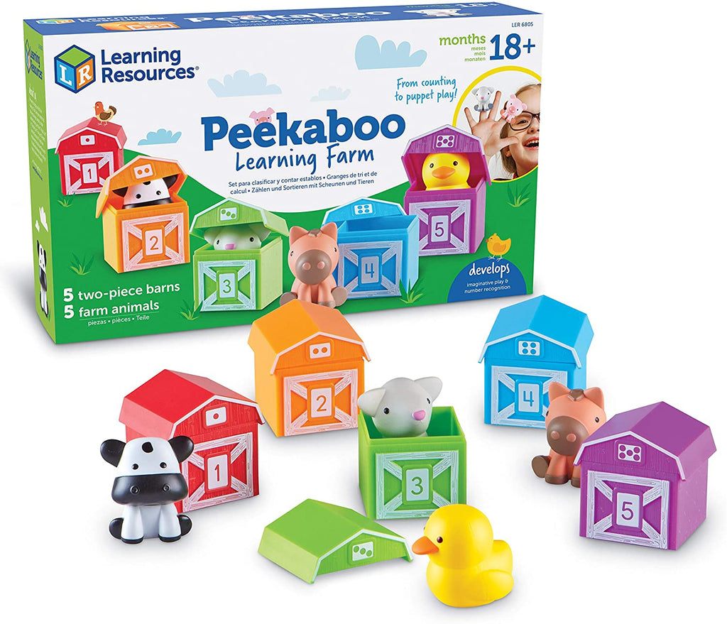 Hide and Seek Rainbow Farms For Little Ones