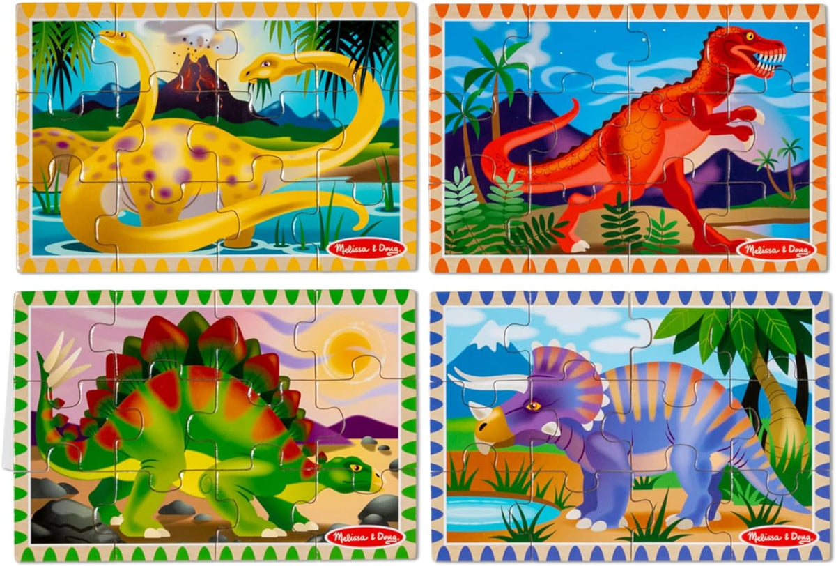 4 Set Wooden Puzzle - The Wonderland Freedom Paradise Jigsaw